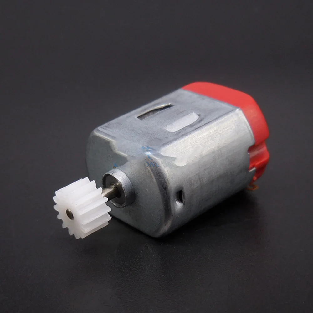 4 Motori DC Miniaturi Tipo 130 1V-6V 17000-18000 RPM – Per Progetti Fai-da-te, Giocattoli, Esperimenti Scientifici