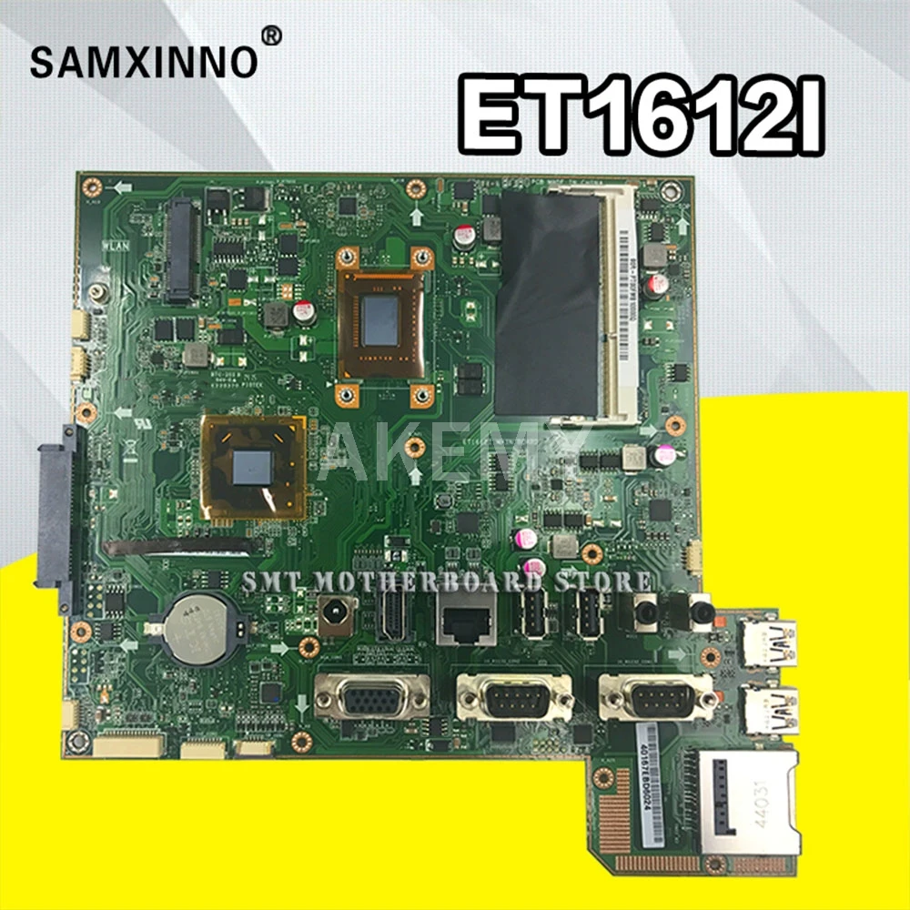 Для For Asus ET161 ET1612 ET1612I REV: 1 2 все-в-одном материнская плата 100% ТЕСТ ОК | Компьютеры и