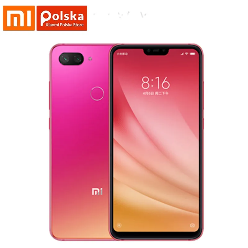 Новый оригинальный Xiaomi Mi 8 Lite мобильный телефон 6 ГБ ОЗУ 64 Гб ПЗУ Snapdragon 660