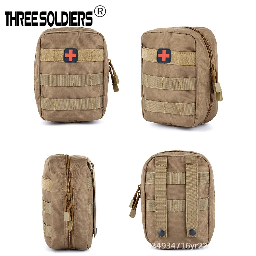 

Army Fans Tactical Back Molle Accessory Kit Multi-functional Medical Kit Army Fans Sundry Bag Outdoor Sport Waist Bag Storage
