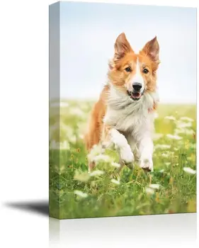 

Custom Canvas Prints Pets Personalized Poster Wall Art with Your Photos Wood Frame Digitally Printed