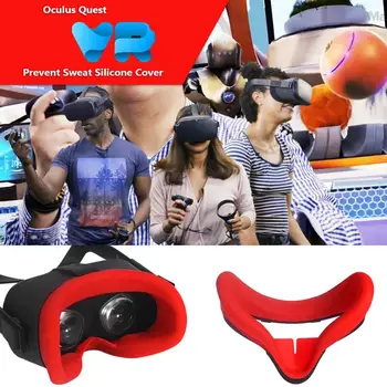 

Soft Anti-sweat Silicone Eye Mask Case Cover Skin for Oculus Quest VR Glasses