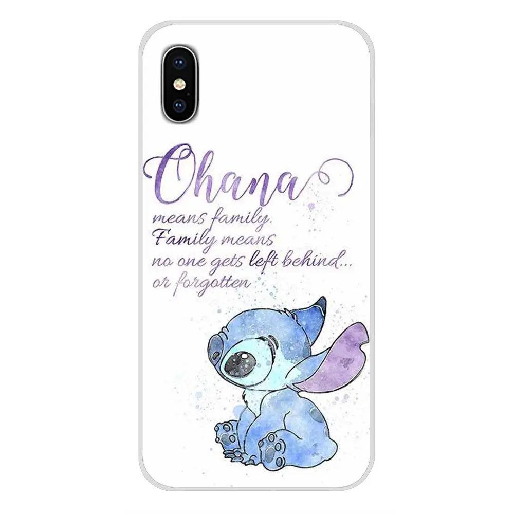 images 11 Лило и Ститч цитата «Ohana значит семья» для huawei G7 G8 P7 P8 P9 P10 P20 P30 Lite Mini Pro P Smart Plus чехлы - Цвет: images 11