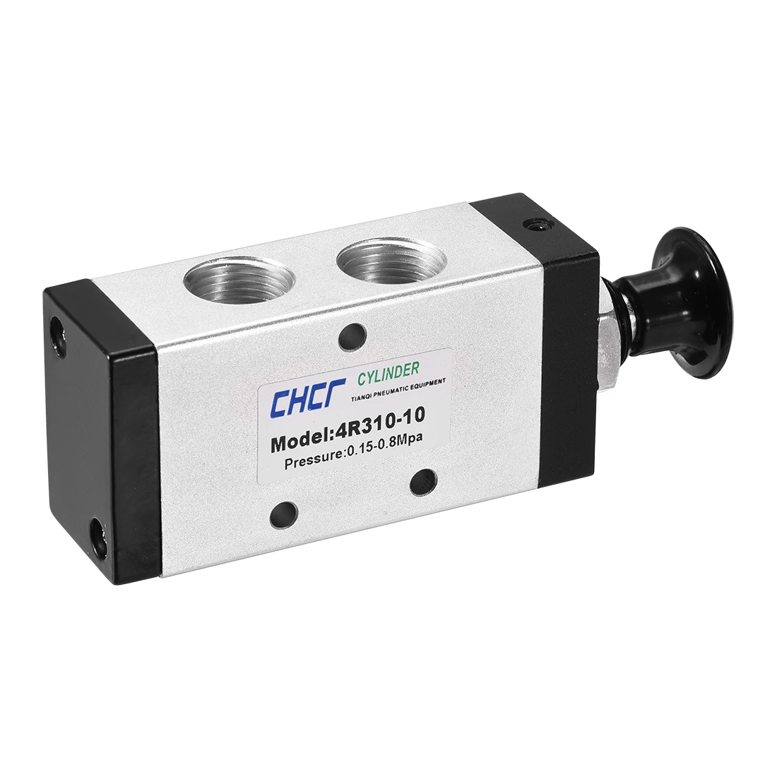 Uxcell ручная тяга Соленоидный клапан 2 положения 5 способ пневматические 3/" PT Резьба воздушный ручной рычаг управляемый клапан