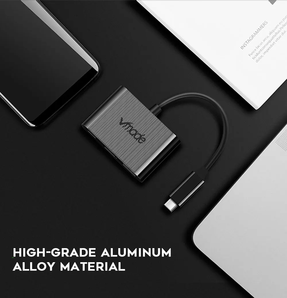 USB C концентратор USB 3,0 HDMI 4K адаптер док-станция для MacBook Pro/huawei P20 Тип C конвертер Поддержка PD быстрое зарядное устройство USB разветвитель