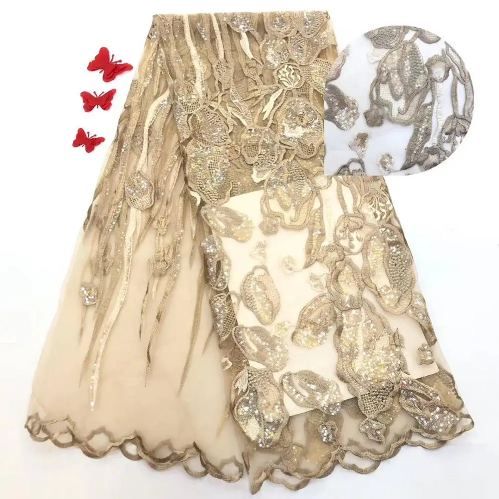 Африканская кружевная ткань 2019 высококачественное кружево африканский тюль с