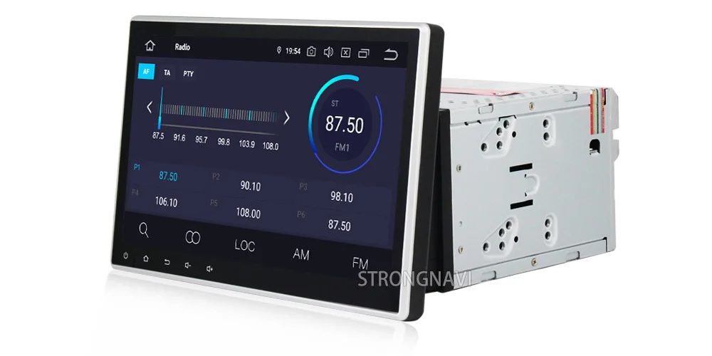 10,1 ''2 Din Универсальный Android 9,0 PX5 автомобильный dvd-плеер для 2din универсальный радио gps Навигация BT головное устройство 4G+ 64G ips DSP
