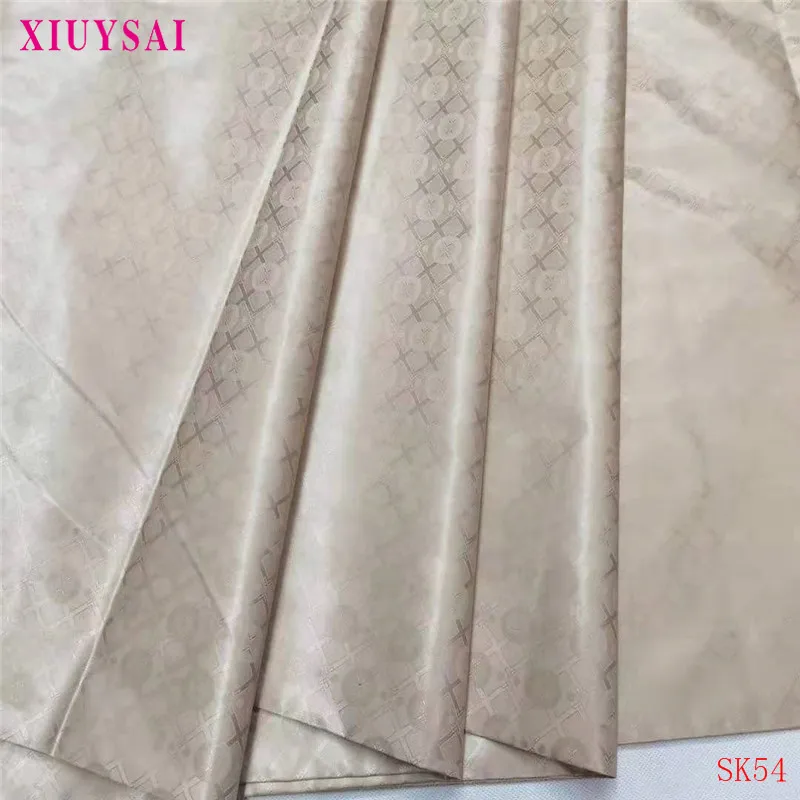 Новое поступление жаккардовая парча крашеная ткань Базен riche getzner Базен ткань атику высокое качество 4 Ярд/Лот SK54