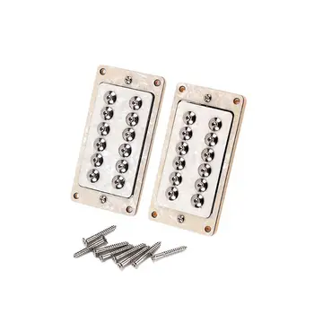 

2Pcs Electric Guitar Pickups Ceramic Magnets Double Coil Humbucker Pickup