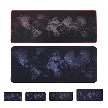 

Large Mouse Pad Gamer Big Mouse Mat Gaming Mouse Pad Computer Mousepad Rubber Surface World Map Game Mause Pad Keyboard Desk Mat