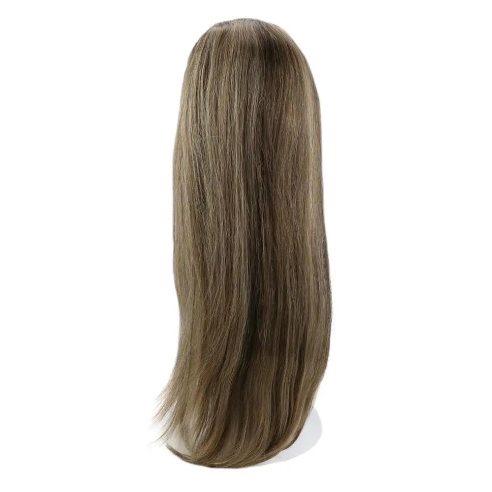 VeSunny U часть половина парик настоящие человеческие волосы с клипсами без шнурка балаяж цвет Омбре выделяет 12-24 дюйма