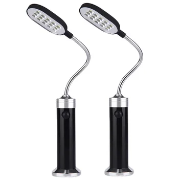 

Barbecue Grill Light Magnetic Base Super-Bright Led Bbq Lights - 360 Degree Flexible Gooseneck, Weather Resistant- Pack of 2