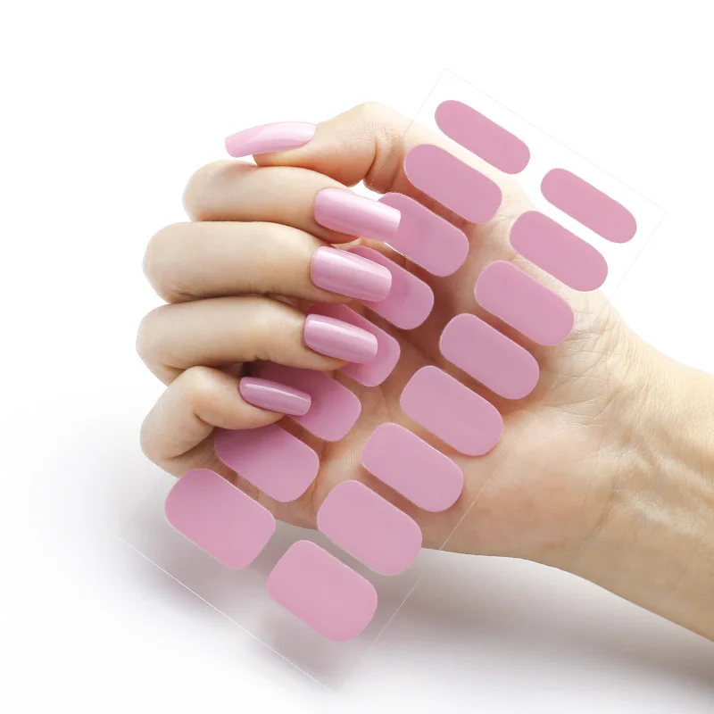Nail Stickers Nail Art Decoration Nail Decals New Year Nail Wrap DIY Decals Plain Decor Stickers Nail Art Sticker Set Minimalist Strip Christmas Sticker