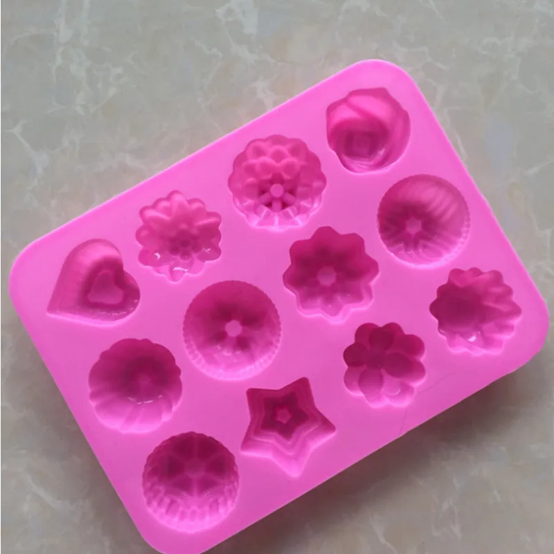 Dog Paw Heart Shape Halloween Chocolate Cake Mooncake Soap Silicone Mold DIY Fondant Decorating Baking Tool Mother's Day Gifts