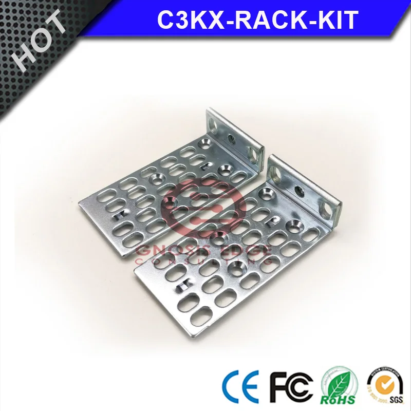 C3KX-RACK-KIT = 19 인치 (1RU) 랙 마운트 키트, 시스코 WS-C3560X-48T-E 호환 및 교체
