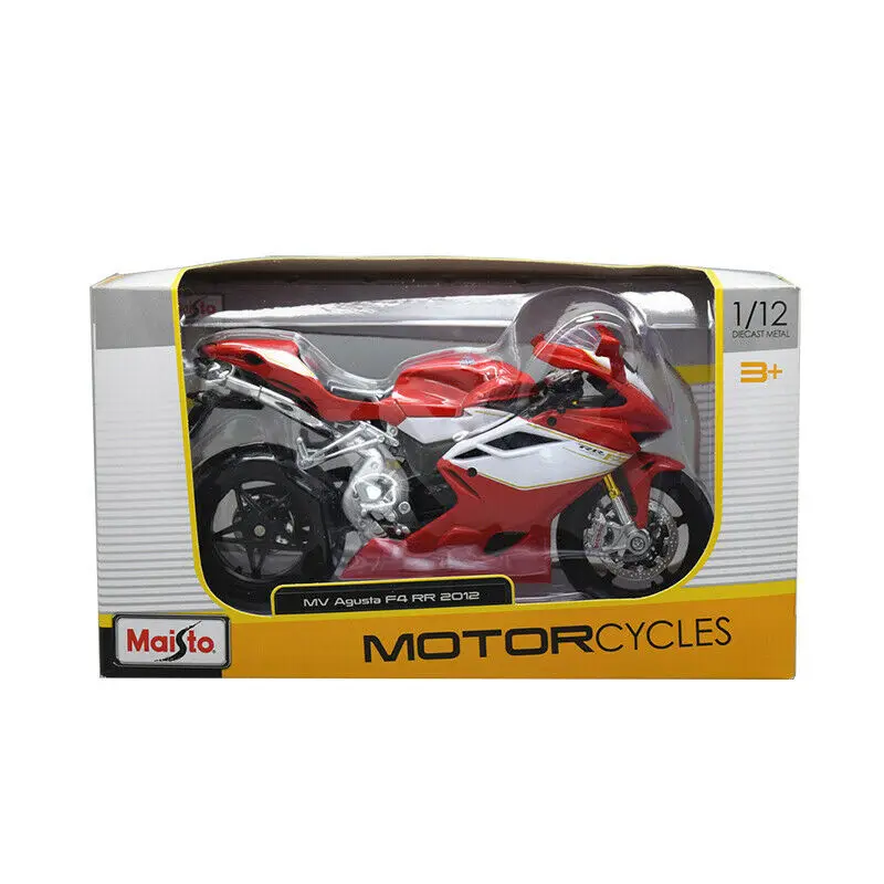 MAISTO 1:12 MV Agusta F4 RR 2012 мотоцикл велосипед литая модель игрушки в коробке
