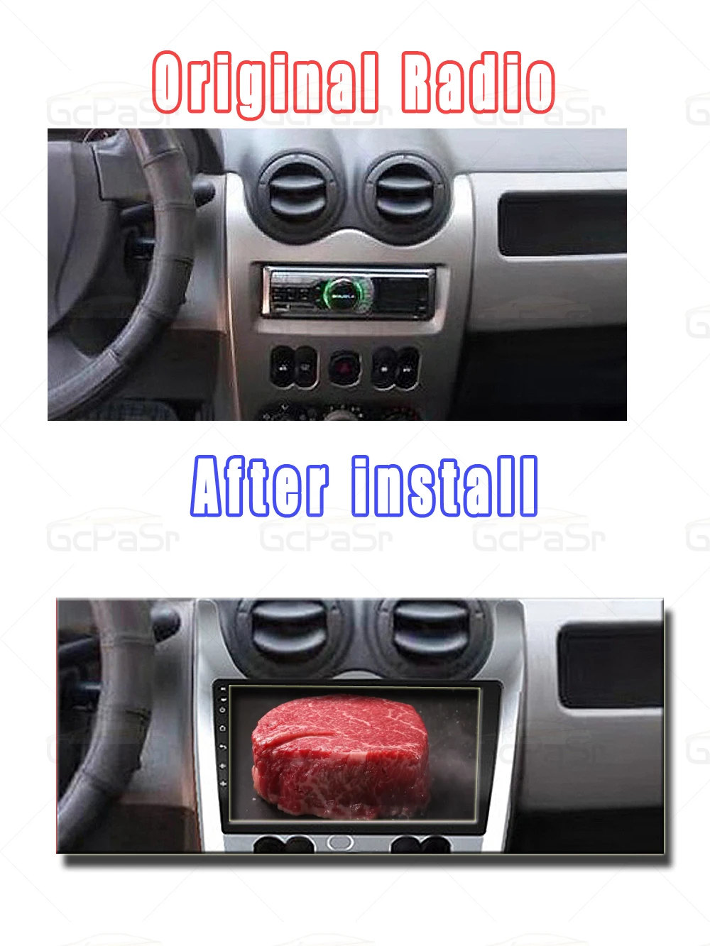 Автомобильный мультимедийный плеер Android10 для Renault Logan1 Sandero 2009 2015 Lada Largus Lergus 2012 2020