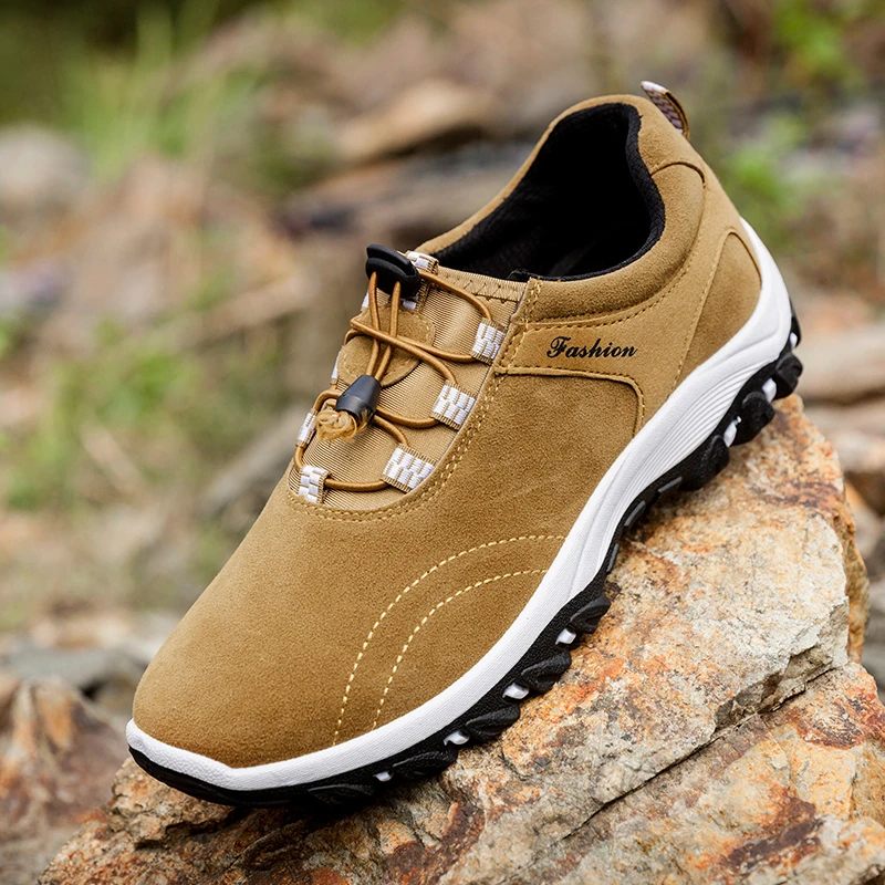 

New Hiking Shoes Men Waterproof Outdoor Classics Style Slip On Sports Shoes Comfortable Plus Size Shoe 39-48 Zapatos De Hombre