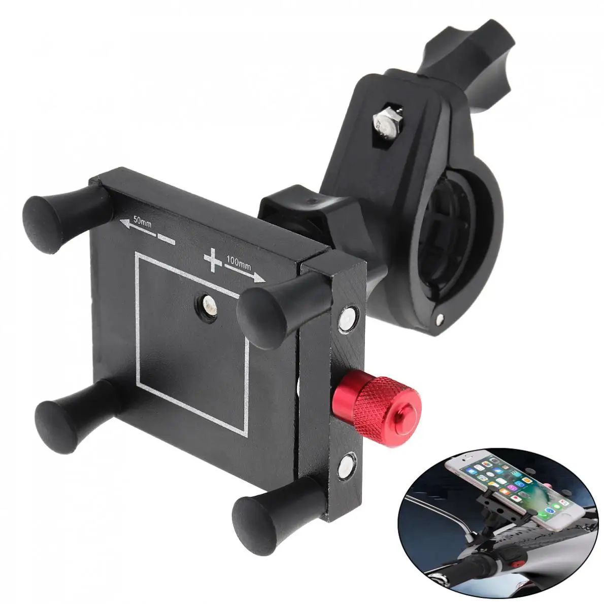 Езда Quakeproof Мобильная Навигация фиксированный кронштейн руль на вынос автомобиль поддержка мотоцикл/электромобиль для Android/Apple