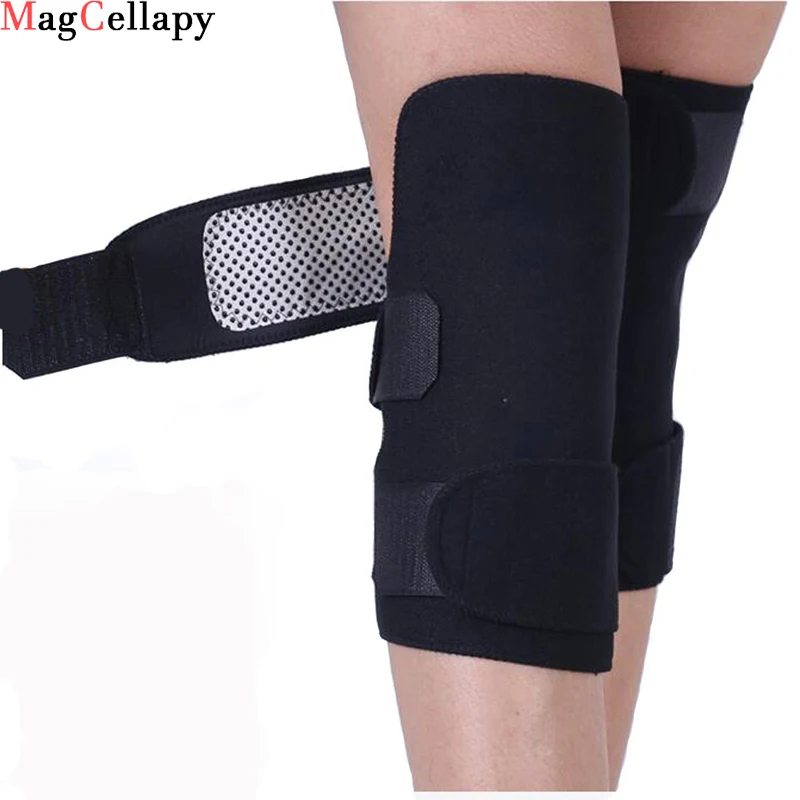 1Pair(2PCS) Black Upgraded Version Self-Heating Knee Pads- Far Infrared Spontaneous Brace Support Magnetic Therapy Cold-Proof | Красота и