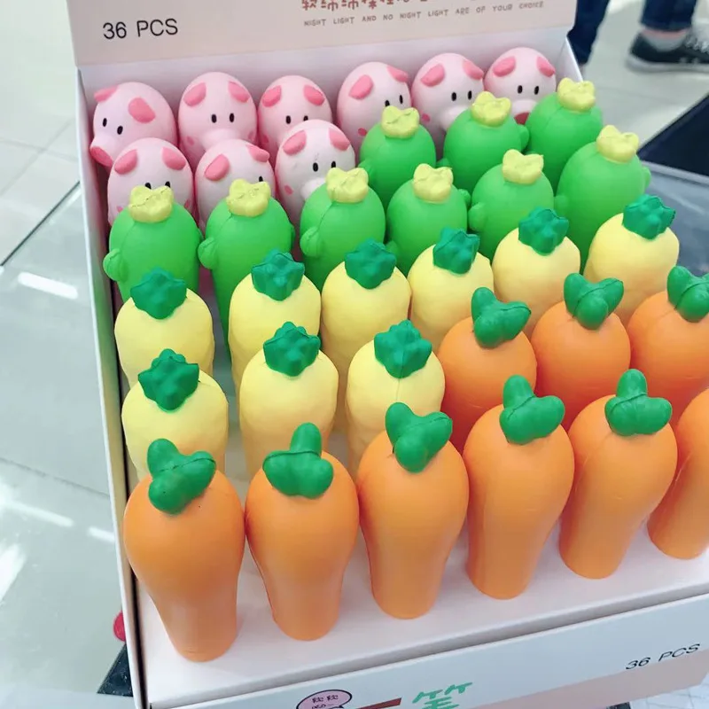 Многофункциональная ручка милый Mochi Squishy Cat выдавливающая ручка исцеляющая Забавная детская ручка для снятия стресса с животными Noverty школьные принадлежности