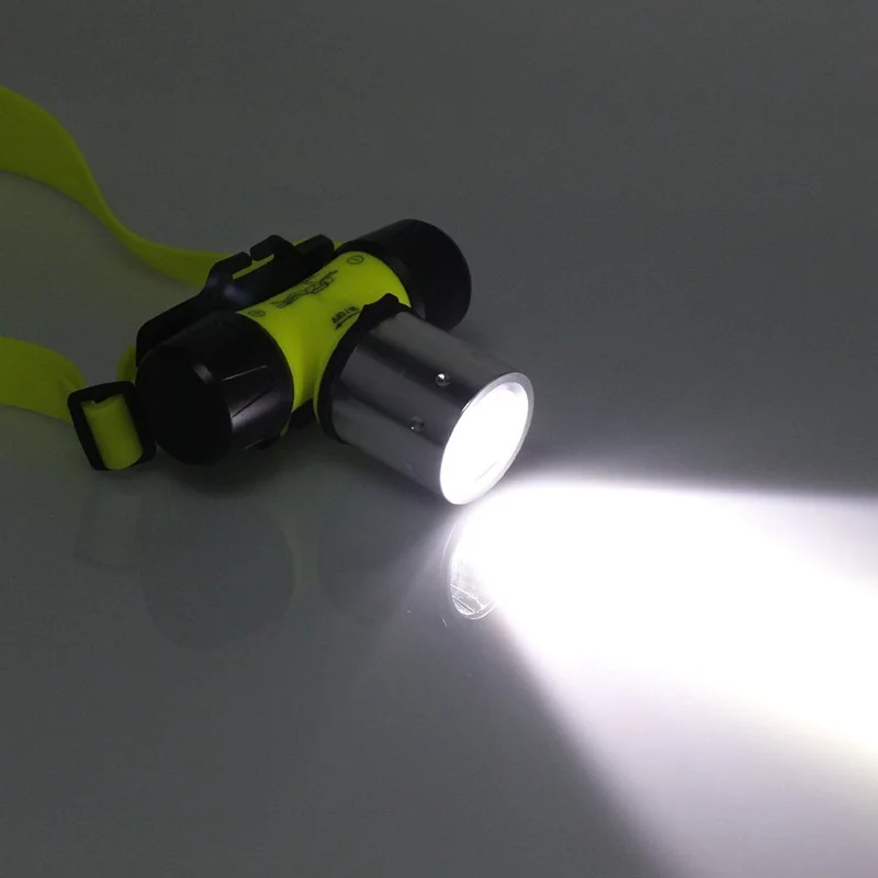 EASY-CREE T6 SMD головной светильник водонепроницаемый дайвинг плавание рыбалка налобный фонарь подводный
