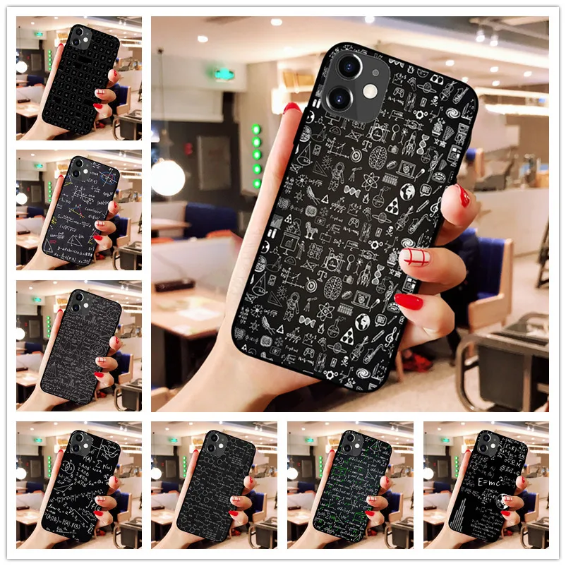 Keyboard formula TPU Soft Silicone Phone Case for Apple iPhone 8 7 6 6S Plus X XS MAX 5S 5 SE XR 11 11pro max Cover | Мобильные