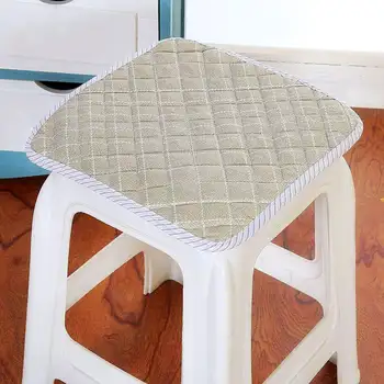 

28*28cm Square Small Seat Cushion Kindergarten Stool Buttocks Mat Dining Chair Cushions Home Decor Office Computer Chair Sit Pad