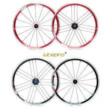 Складной велосипед колеса Litepro 20 дюймов 406 16-20Hole Сверхлегкий Refiting колес для переднее колесо 74/100 заднее колесо 130/135