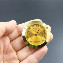 Сигары гигрометр 37 мм измеритель влажности аксессуары для сигар курительная указка гигрометр для Humidor влагочувствительный датчик YJ552