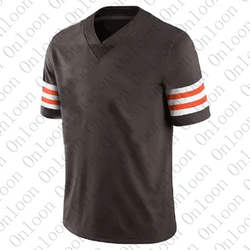 

Mens brown American football Clevelan Jersey Baker Mayfield Odell Beckham Jr Robert Griffin III Nick CHubb Jim Brown Jerseys