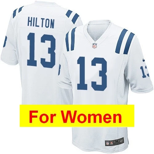 Золотой Женские футбольные майки в Индианаполисе#13 TY вот-вот,#12, Andrew Luck#18, Peyton - Цвет: Золотой