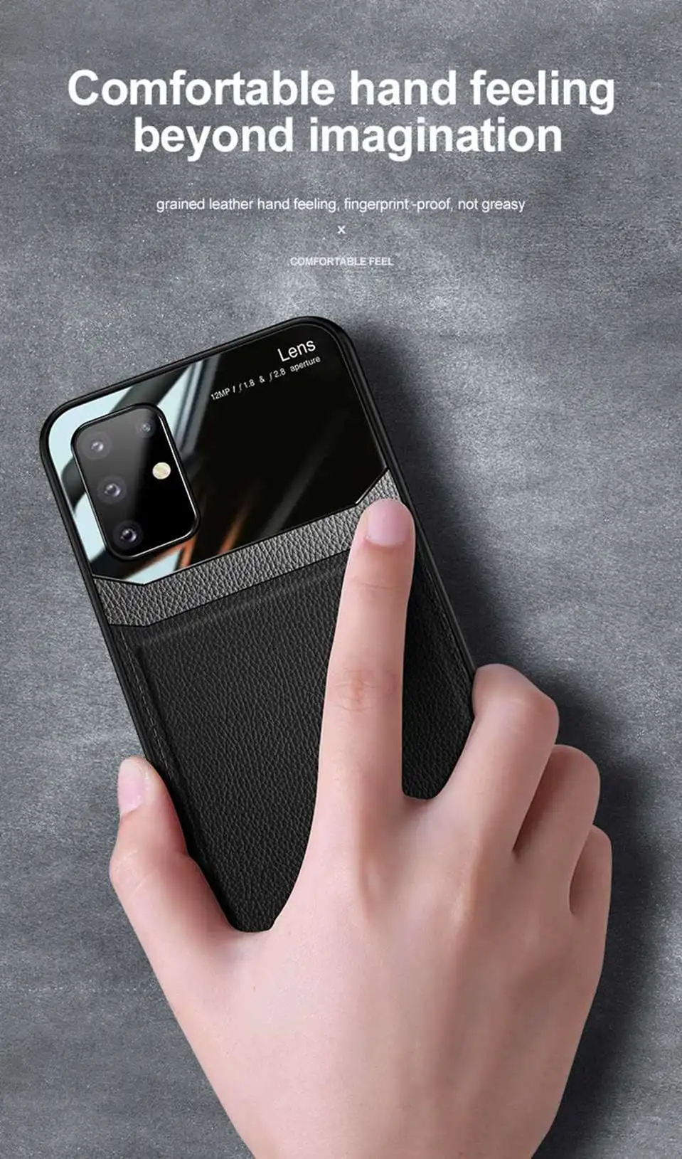 Case For Samsung Galaxy S20 Ultra S10 S9 S8 Plus Cover Bumper Leather Phone Case For Samsung A51 A71 Note 10 Plus 9 8 M30S Funda (8)
