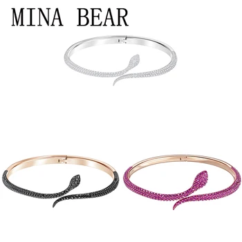 

SWA high quality 1:1 2019 new fashion LESLIE mysterious snake bracelet woman free shipping