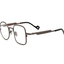 Чистый титановый Унисекс Винтажный полный обод асферические линзы оптические очки Пресбиопия антибликовые очки для чтения; оправа