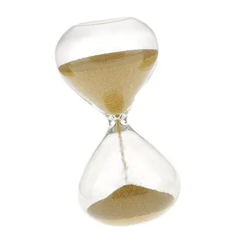 

3 Min Hourglass Clock Sand Decoration For Home Office-gold