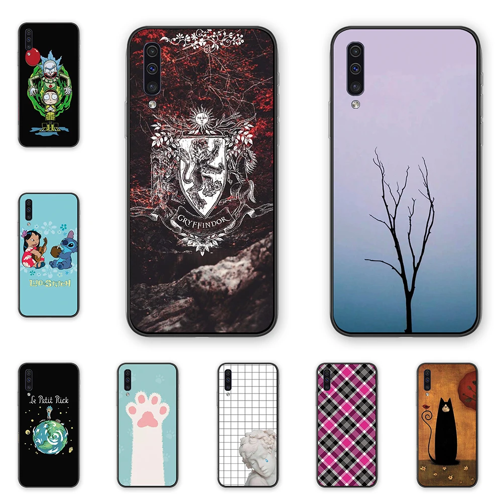 Силиконовый чехол для телефона из ТПУ с мультяшным рисунком samsung S10e A50 смешной