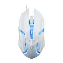 Радужный светодиодный комплект игрового оборудования с подсветкой usb зарядный светильник клавиатура и мышь комбо D08B