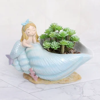 

горшок для цветов Plant Pot Sea Daughter Flower Pot Succulent Plant Pot Home Garden Mini Bonsai Cactus Flower Pot Planting
