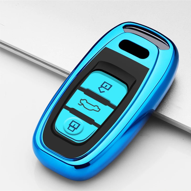 奥迪B款钥匙套实拍白底图_10