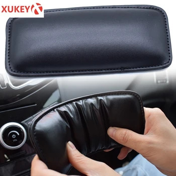 

Cushion Pillow Knee Pad Car Interior Seat Cushion Leather Universal Thigh Support Seat Knee Support For BMW Peugeot Car Stickers