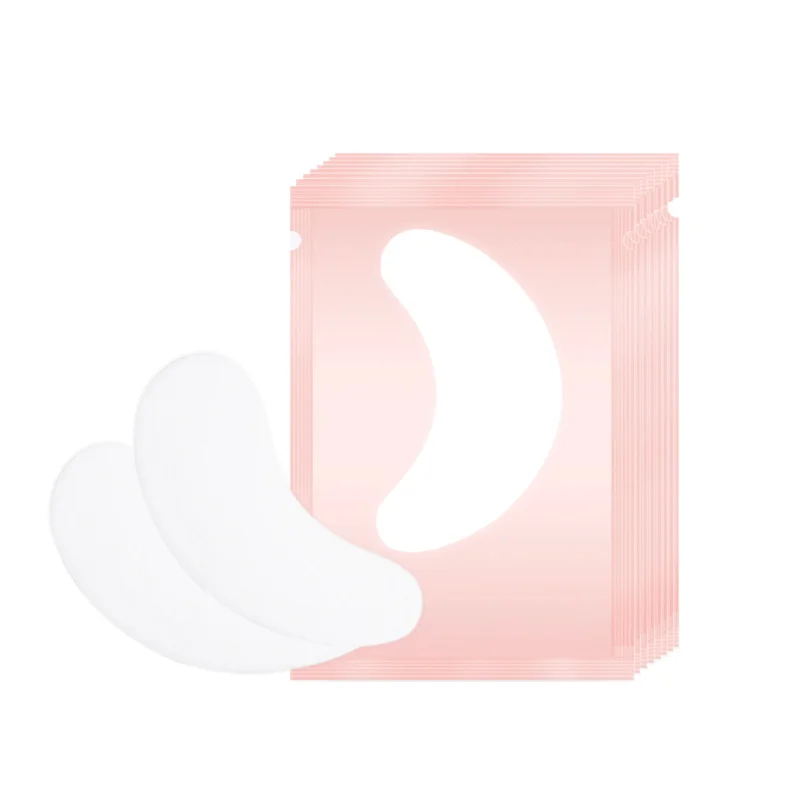 

50 pairs/lot Paper Patches Eyelash Under Eye Pads Lash Eyelash Extension Hydrating Eye Tips Sticker Wraps Makeup Tools