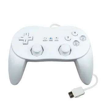 

New Pro Classic Game Controller Pad Console Joypad For Nintendo Wii Remote ,Classic Game Controller For Nintendo Wii White
