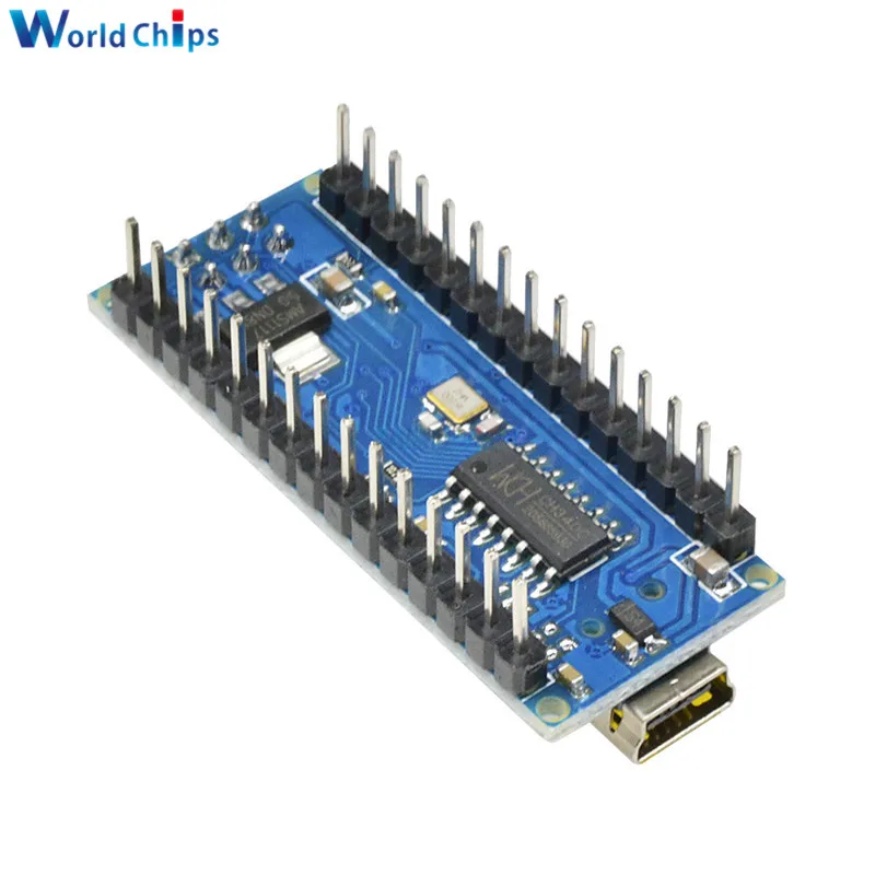 Плата микроконтроллера Atmega328 ATmega328P с мини USB 5 шт. CH340 CH340G В 16 м модуль для Arduino NANO 3 0