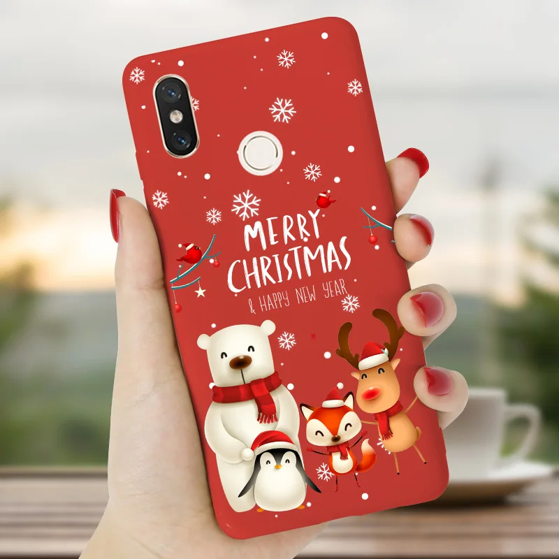 CDXSD9 Чехол для телефона с рождественским рисунком Redmi 7A 8A 6A 5A 5 Plus задняя крышка для Xiaomi Redmi Note 8 PRO 8T 7 6 5 силиконовый чехол Redmi 8 7 Capa - Цвет: CDXSD9