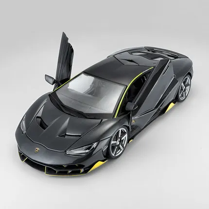 Серый Модель автомобиля Lamborghin из 1:18 сплава, оригинальная модель спортивного автомобиля, коллекция моделей, коллекция литых под давлением, оригинальная коробка, подарки для автомобиля - Цвет: Серый