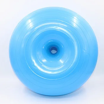 

Donut Yoga Ball Thicken Explosion-proof Inflatable Balance Fitness Yoga Ball with Inflator ZJ55