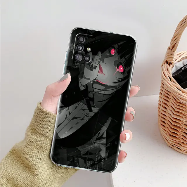 Soft Case for Samsung Galaxy A51 A71 M31 A42 5G A21s A41 M51 A31 M31s Cover Phone Back Shell Capa Kakegurui Jabami Girl Anime PTTM-CLS03