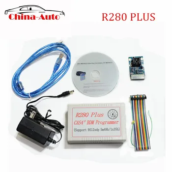 

New Version R280 Plus Than R270 Plus Works Perfect Mileage Mrogrammer MC9S12XEP100 Chip(5M48H/1N35H) CAS BDM Key Programmer