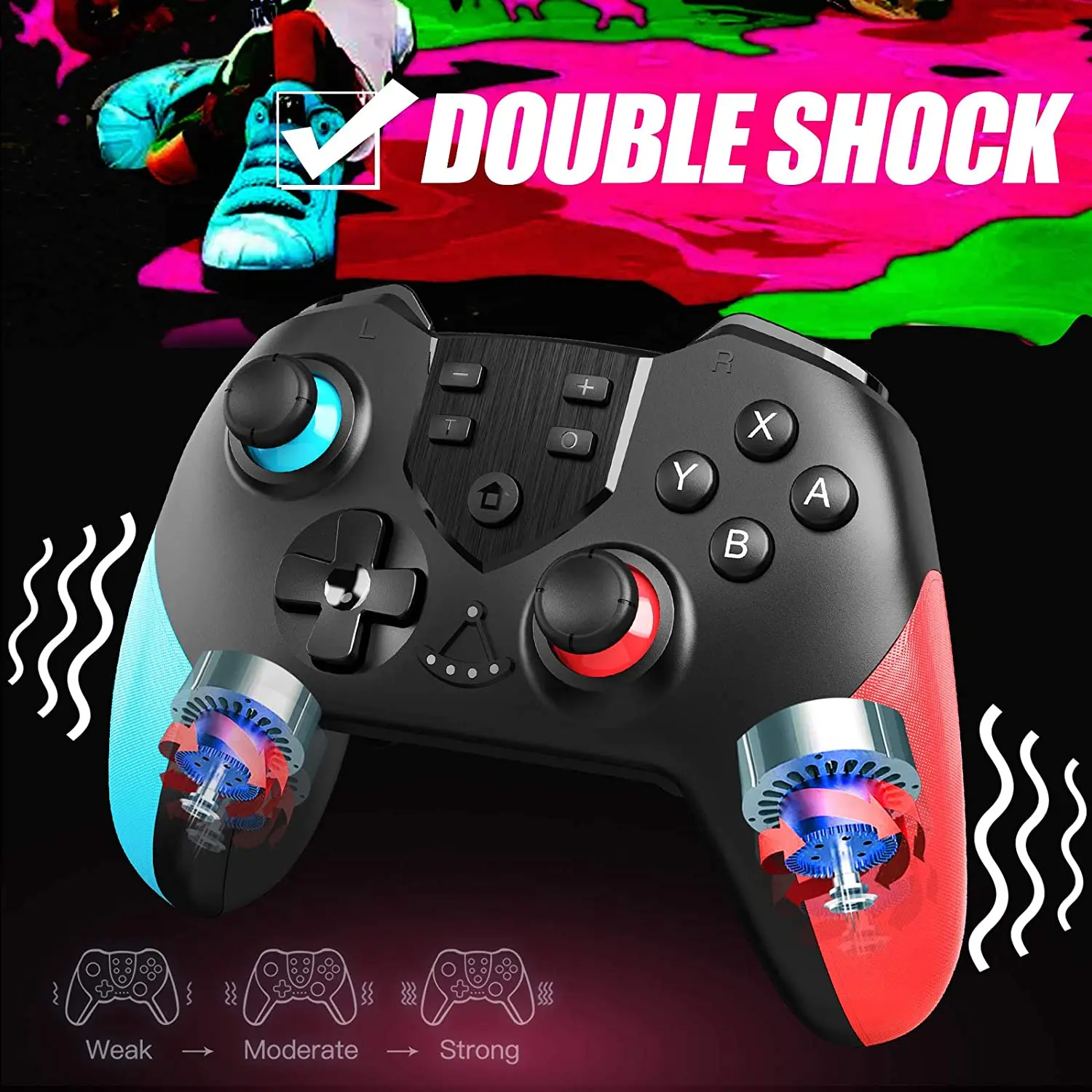 2021 New Bluetooth Switch Pro Gamepad For Nintendo Switch Console Wireless Gamepad Video Game PC Game Joystick Controller